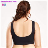 Plus Minus Co Sexy plus size Bras for Women Breathable Seamless Bra bh, view 5