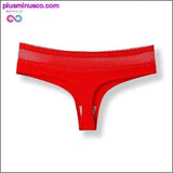 Plus Minus Co Sexy Thongs Yoga Shorts Women Antibacterial Cotton Seamless, view 4