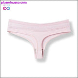 Plus Minus Co Sexy Thongs Yoga Shorts Women Antibacterial Cotton Seamless, view 6