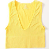 Plus Minus Co Sexy Women's Top Crop Top Female Seamless Underwear Tank Top, view 6