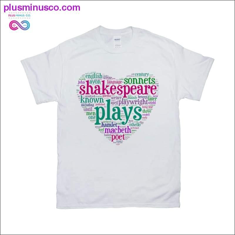 Plus Minus Co Shakespeare T-Shirts