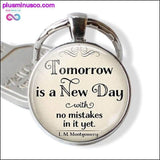 Plus Minus Co She Believed She Could So She Did Car keychain Inspirational, view 4
