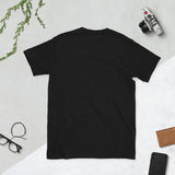 Plus Minus Co Respect The Commish – Fantasy Football Draft Tee for the Ultimate League Boss Short-Sleeve Unisex T-Shirt, view 4