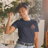 Plus Minus Co Respect The Commish – Fantasy Football Draft Tee for the Ultimate League Boss Short-Sleeve Unisex T-Shirt, view 3