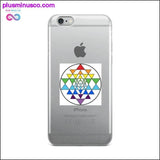 Plus Minus Co Shri Yantra iPhone Case, view 2