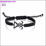 Plus Minus Co Sigil Of Lucifer Earrings Satanic Symbol Seal Of Satan in, view 6