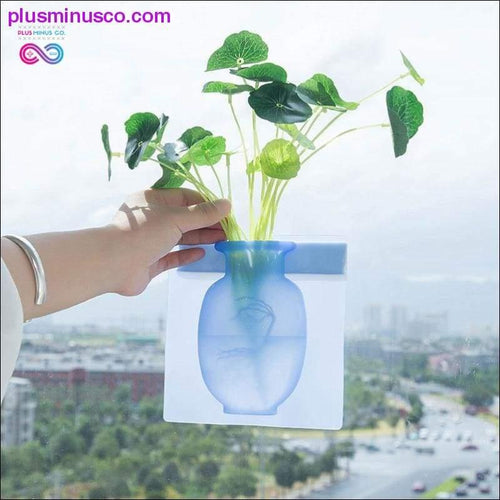 Plus Minus Co Silicone Additive Sticky Vase Easy Removable Wall And Fridge