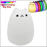 Plus Minus Co Silicone Touch Sensor LED Night Light For Children Baby Kids, view 2