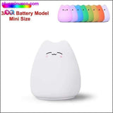 Plus Minus Co Silicone Touch Sensor LED Night Light For Children Baby Kids, view 5