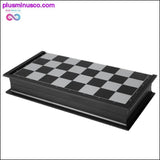 Plus Minus Co SIlver & Gold Magnetic Chess Set, view 4