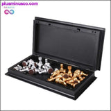 Plus Minus Co SIlver & Gold Magnetic Chess Set, view 5