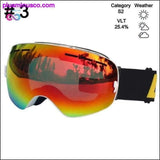 Plus Minus Co Ski Glasses & Snowboarding Goggles Eyewear Double Layers, view 2