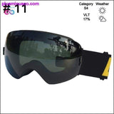 Plus Minus Co Ski Glasses & Snowboarding Goggles Eyewear Double Layers, view 3