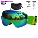 Plus Minus Co Ski Glasses & Snowboarding Goggles Eyewear Double Layers, view 5