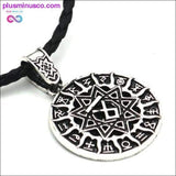 Plus Minus Co Slavic Kolovrat Wheel Amulet Pagan Pendant Necklace Viking, view 4