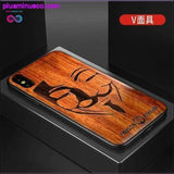 Plus Minus Co Slim Wood Back Cover TPU iPhone 11 Case || PlusMinusco.com, view 6
