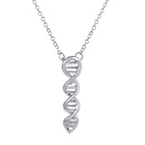 Plus Minus Co Dopamine Molecule Necklaces Chemical Formula Necklace Fashion Women Serotonin Structure Formula Pendant Graduation Gifts, view 2