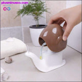 Plus Minus Co Snail Design Liquid Soap Dispenser Facial Cleanser Organize, view 4