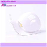 Plus Minus Co Snail Shaped Liquid Soap Dispensers Press at Plusminusco.com, view 2