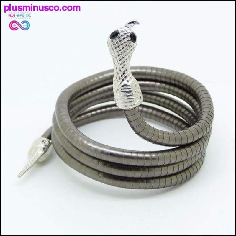 Plus Minus Co Snake Shaped Bracelet