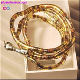 Plus Minus Co Snake Shaped Bracelet, view 4
