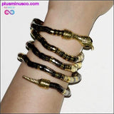 Plus Minus Co Snake Shaped Bracelet, view 5