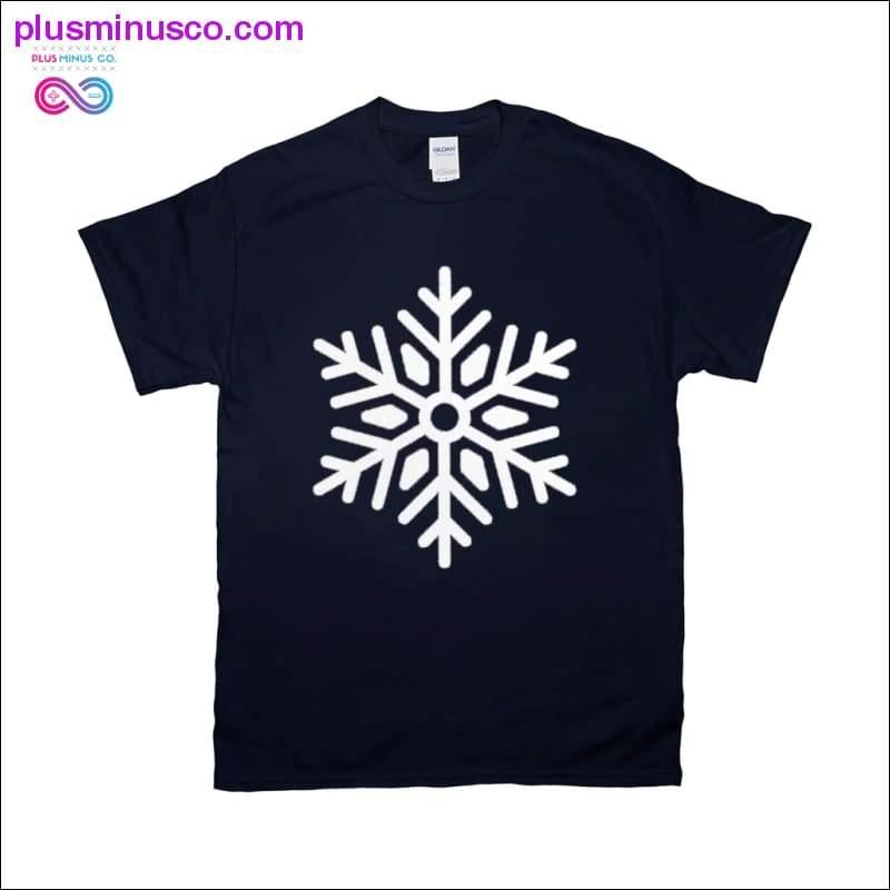 Plus Minus Co Snow Flakes T-Shirts