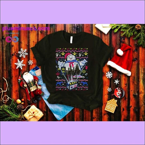 Plus Minus Co Snowman T-shirt