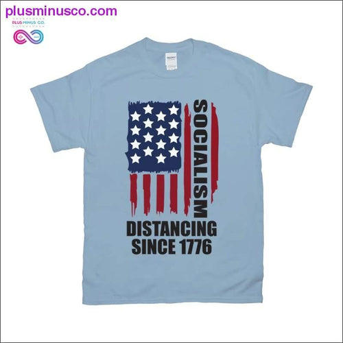 Plus Minus Co socialism distancing T-Shirts