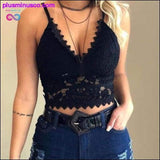Plus Minus Co Solid Corset Lace Camis Tops For Women Soft Padded V-Neck, view 4