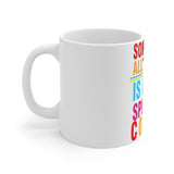 Plus Minus Co Sometimes all you need is a little splash of colour Mug 11oz, view 2