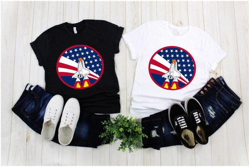 Plus Minus Co Space Shuttle, American Flag T-Shirts, NASA Space Shuttle T-Shirt, Nasa T Shirt, Space Shuttle Patent, Astronaut, Rocketship, Geek Gift