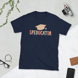 Plus Minus Co Special education teacher, specail its a beautiful day for learning Unisex Tee, view 2