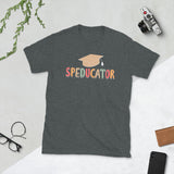 Plus Minus Co Special education teacher, specail its a beautiful day for learning Unisex Tee, view 3