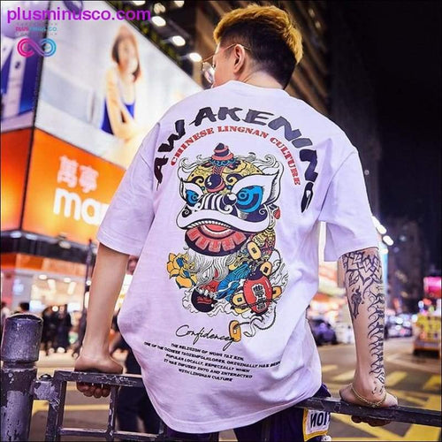 Plus Minus Co Special Japanese Tide brand short-sleeved men and women