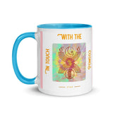 Plus Minus Co Spiritual  Mug Yin Yang  In Touch with Cosmos Star- Material - Spiritual Mug with Color Inside, view 6