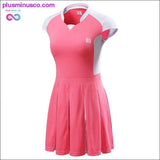 Plus Minus Co Sport Badminton Women Dress Short Sleeve Table Tennis, view 2