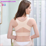 Plus Minus Co Sport Yoga Bra Corrected Seamless Underwear 2-in-1 Gathering, view 4