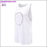 Plus Minus Co Sports vest Women Loose quick-dry Sleeveless Fitness T-shirt, view 2