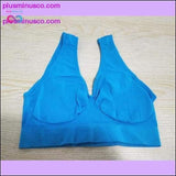 Plus Minus Co Sports yoga High Stretch Breathable Bra Top Fitness Women, view 2