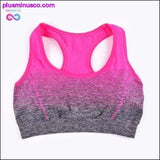 Plus Minus Co Sports yoga High Stretch Breathable Bra Top Fitness Women, view 3