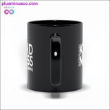 Plus Minus Co Spread Kindness Not Germs Black Mugs, view 3