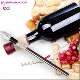Plus Minus Co Stainless Steel Ice Wine Chiller Stick With Wine Pourer Wine, view 4