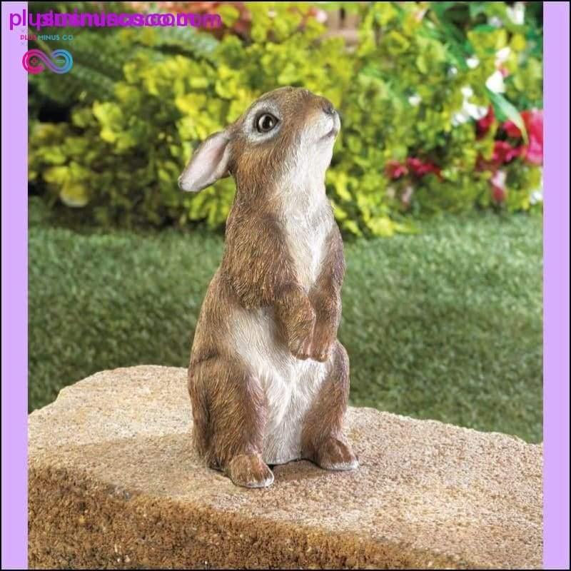 Plus Minus Co Standing Bunny Statue ll PlusMinusco.com