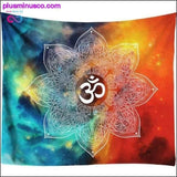 Plus Minus Co Starry Night Galaxy Decor Psychedelic Tapestry Wall Hanging, view 4