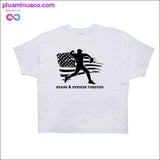 Plus Minus Co Stars & Strikes Forever | Baseball | American Flag T-Shirts, view 2