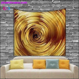 Plus Minus Co Stereo Rotating Space ohemian Hippie Tapestry Mandala Wall, view 2