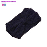 Plus Minus Co Stylish Hair Accessories Winter Warmer Ear Knitted, view 3
