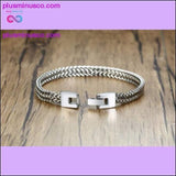 Plus Minus Co STYLISH STAINLESS STEEL BALI FOXTAIL CHAIN BRACELET FOR MEN, view 3