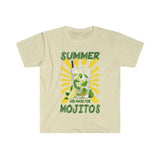 Plus Minus Co Summer are made for Mojitos T-Shirt || Mojito Summer Drink Shirt || Drinking Alcohol Tee || Shirt for Beach || Summer Party Tshirt, view 3
